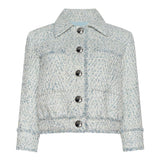 L'AGENCE - Jia Fringed Tweed Jacket