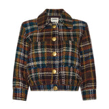 L'AGENCE - Jia Cropped Tweed Jacket