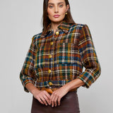L'AGENCE - Jia Cropped Tweed Jacket