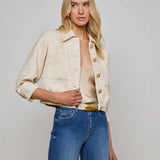 L'AGENCE - Jia Sequined Tweed Jacket