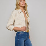 L'AGENCE - Jia Sequined Tweed Jacket