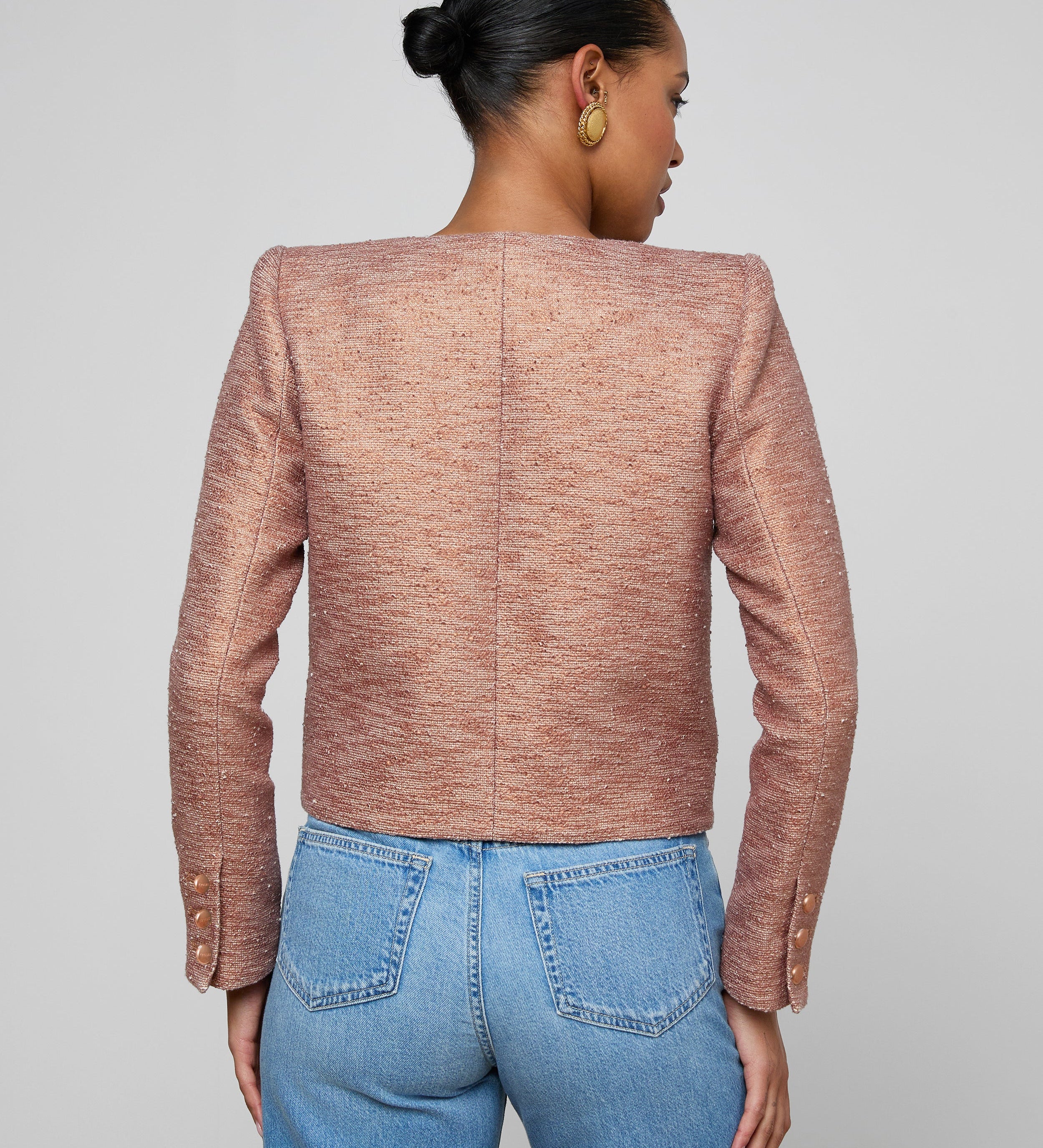 L'AGENCE - Zell Tweed Jacket