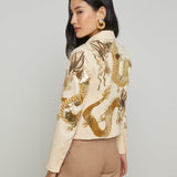 L'AGENCE - Noely Embellished Blazer