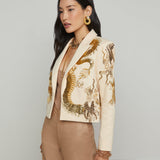 L'AGENCE - Noely Embellished Blazer