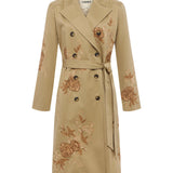 L'AGENCE - Venus Embroidered Trench Coat