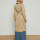 L'AGENCE - Venus Embroidered Trench Coat