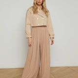 L'AGENCE - Kento Cropped Trench Coat
