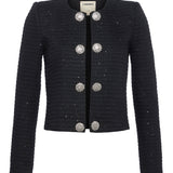 L'AGENCE - Moon Sequin Tweed Jacket