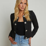L'AGENCE - Moon Sequin Tweed Jacket