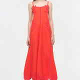 Simkhai - Ellery Embroidered Bustier Midi Dress