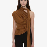 Christopher Esber - Vienna Jersey Scarf Top