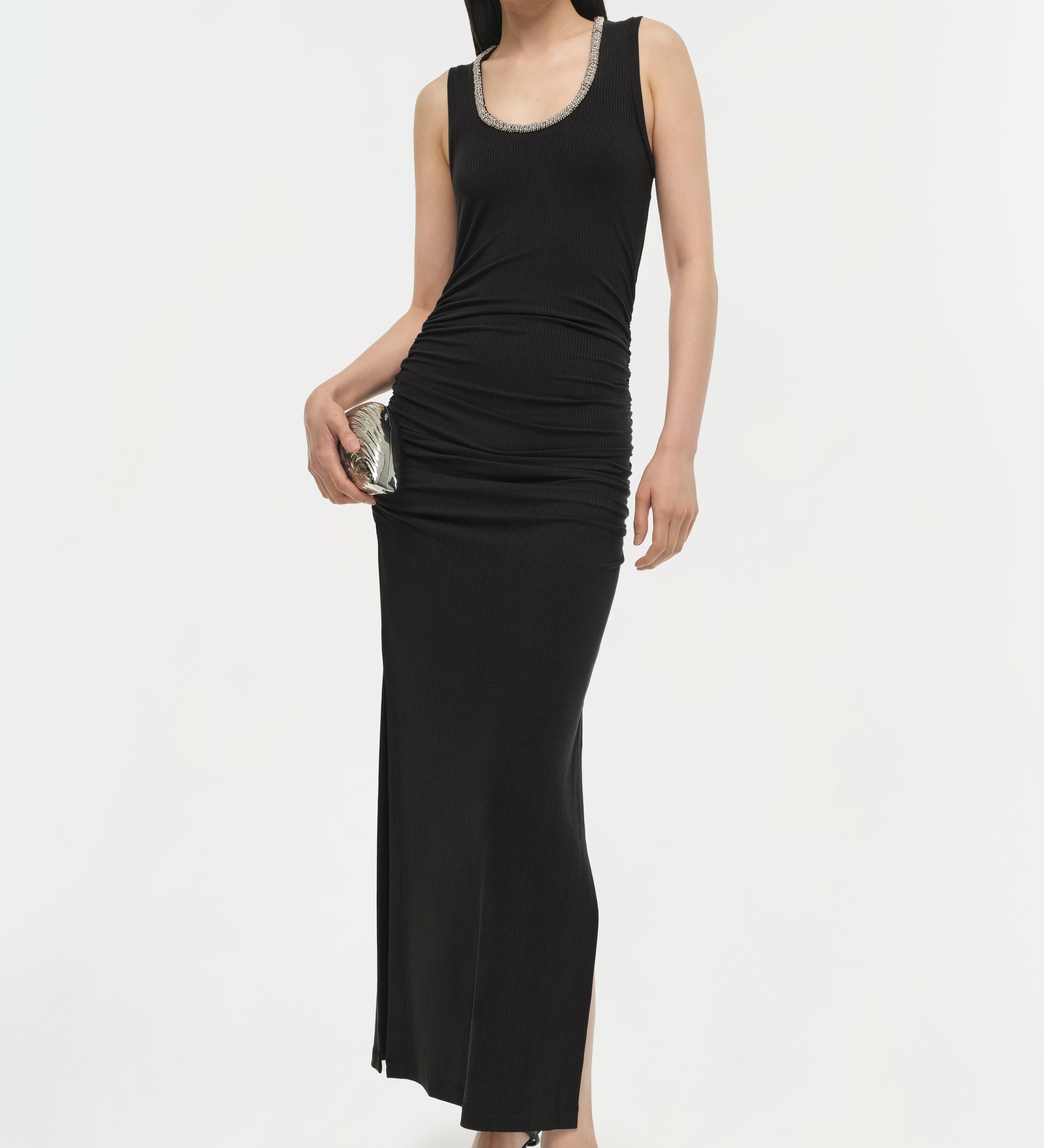 Simkhai - Bridget Mini Metal Oyster Clutch