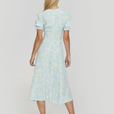 Faithfull - Zhoe Floral Print Ari Midi Dress  - Final Sale