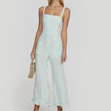Faithfull - Zhoe Floral Print Frankie Jumpsuit  - Final Sale