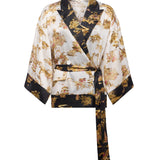 L'AGENCE - Hinata Satin Wrap Jacket