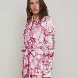 L'AGENCE - Jordana Satin Wrap Blazer