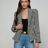 L'AGENCE - Kaisley Tweed Blazer