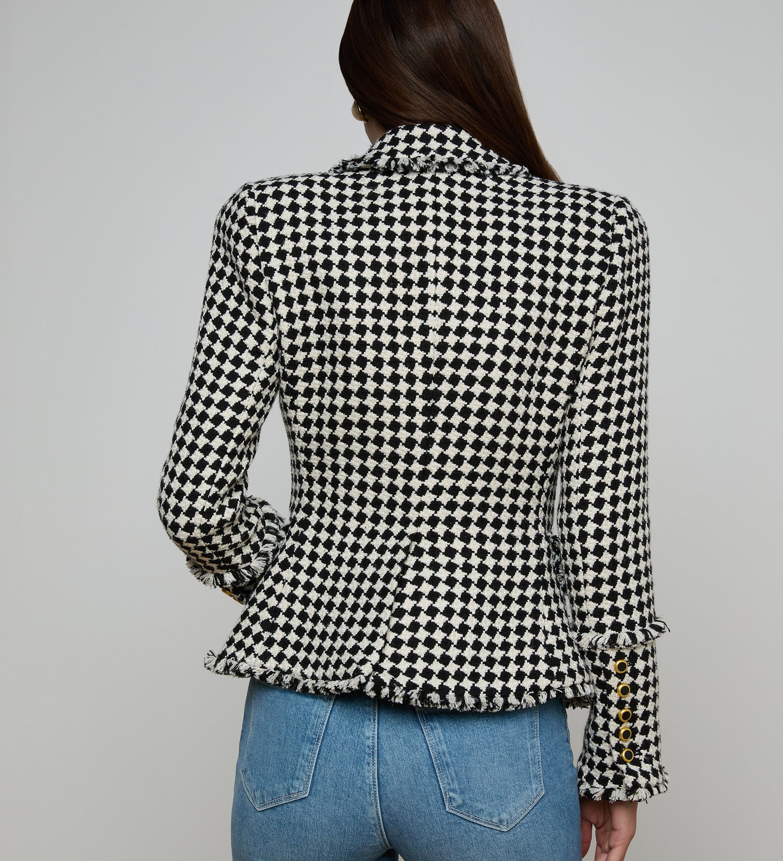 L'AGENCE - Kaisley Tweed Blazer