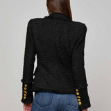 L'AGENCE - Kaisley Frayed Trim Blazer