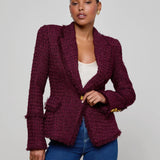 L'AGENCE - Kaisley Tweed Blazer