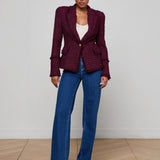 L'AGENCE - Kaisley Tweed Blazer