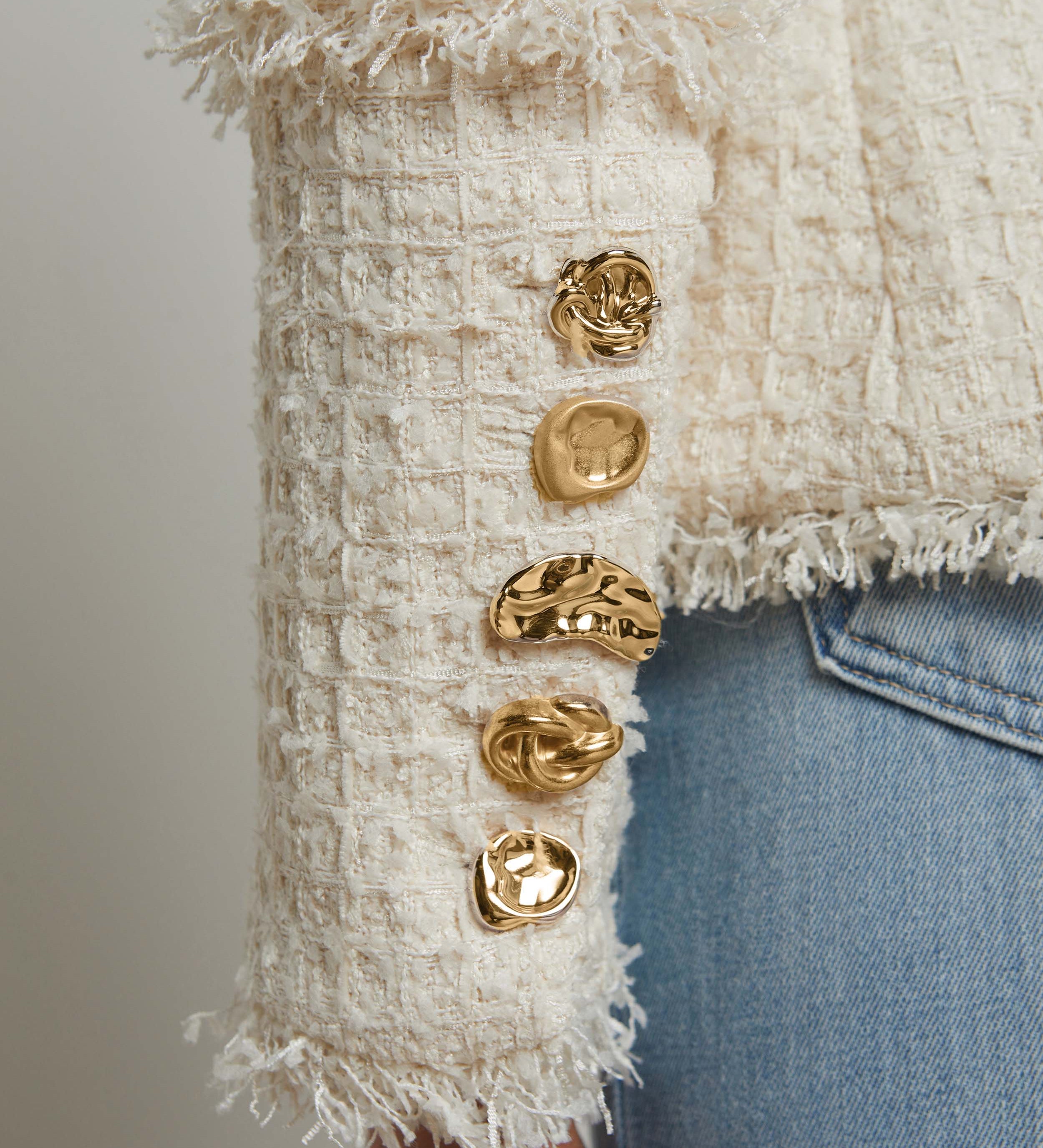 L'AGENCE - Kaisley Tweed Blazer