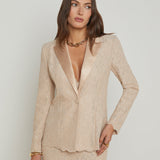 L'AGENCE - Clementine Lace Blazer