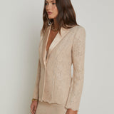 L'AGENCE - Clementine Lace Blazer