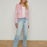 L'AGENCE - Niko Sequin Tweed Jacket