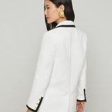 L'AGENCE - Aimee Oversized Tweed Blazer