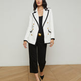 L'AGENCE - Aimee Oversized Tweed Blazer