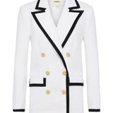 L'AGENCE - Aimee Oversized Tweed Blazer