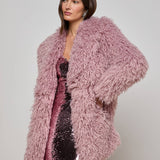 L'AGENCE - Toira Faux Fur Coat
