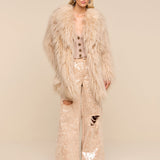 L'AGENCE - Toira Faux Fur Coat