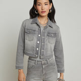 L'AGENCE - Koda Cropped Denim Jacket