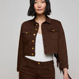 L'AGENCE - Koda Fringe Denim Jacket
