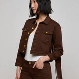 L'AGENCE - Koda Fringe Jean Jacket