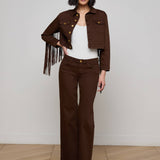 L'AGENCE - Koda Fringe Jean Jacket