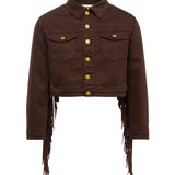 L'AGENCE - Koda Fringe Denim Jacket