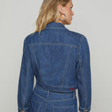 L'AGENCE - Koda Cropped Denim Jacket