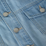 L'AGENCE - Koda Cropped Chambray Jacket