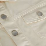 L'AGENCE - Koda Coated Cropped Denim Jacket