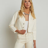 L'AGENCE - Koda Coated Denim Jacket