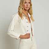 L'AGENCE - Koda Coated Denim Jacket
