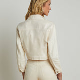 L'AGENCE - Koda Coated Denim Jacket
