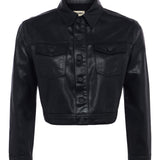 L'AGENCE - Koda Coated Denim Jacket