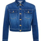 L'AGENCE - Koda Cropped Denim Jacket