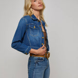 L'AGENCE - Koda Cropped Denim Jacket