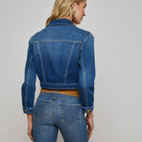 L'AGENCE - Koda Cropped Denim Jacket