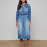 L'AGENCE - Koda Cropped Denim Jacket